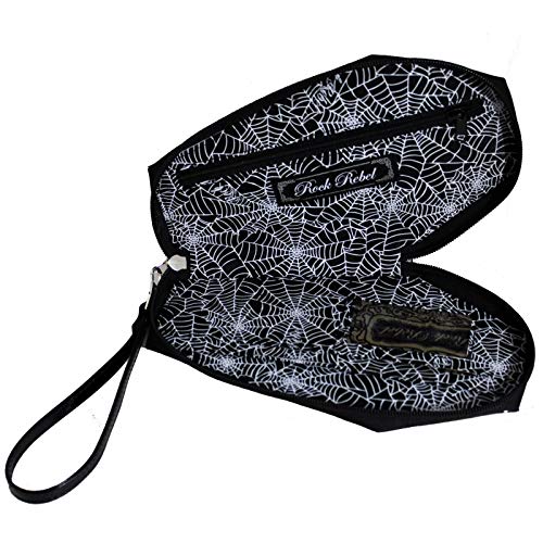 Rock Rebel Universal The Munsters Collage Zip Around Coffin Wallet3