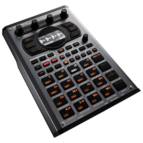 Roland SP-404MKII Sampler y procesador de efectos creativo | El mítico creador de beats SP-404 con mejoras de lujo | Proceso rápido | 16 GB de almacenamiento interno | Polifonía de 32 voces