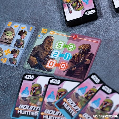 Asmodee - Bounty Hunters - Jeu de société - Jeu de Cartes - Jeu de Draft - 2 à 6 Joueurs - A partir de 10 Ans - Version française