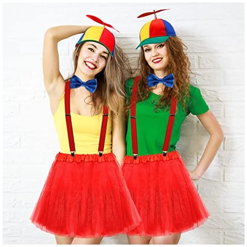 8 Pcs Tweedledum/-dee costume set - Image 8