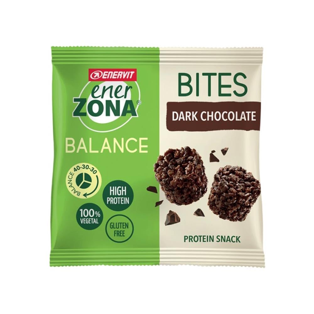 Snacks Enerzona Minirock Noir Soy,Dark Chocolate 1 Envelope Dieta Zone