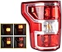 Boine Compatible With 2018 2019 2020 Ford F150 F-150 Left Driver Side Tail Light - Bulb and Harness Included