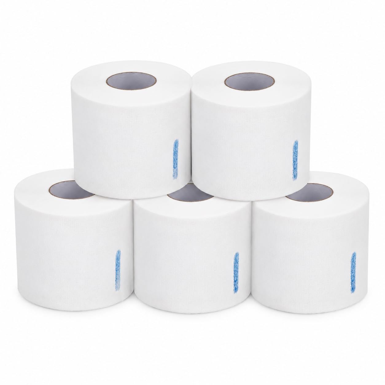 5 Rolls Disposable Barber Paper Neck Strips, 500 Count