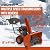 YARDMAX YB6770 26 in. 212 cc Two-Stage Self-propelled Gas Snow Blower with Push-Button Electric Start and Headlight
