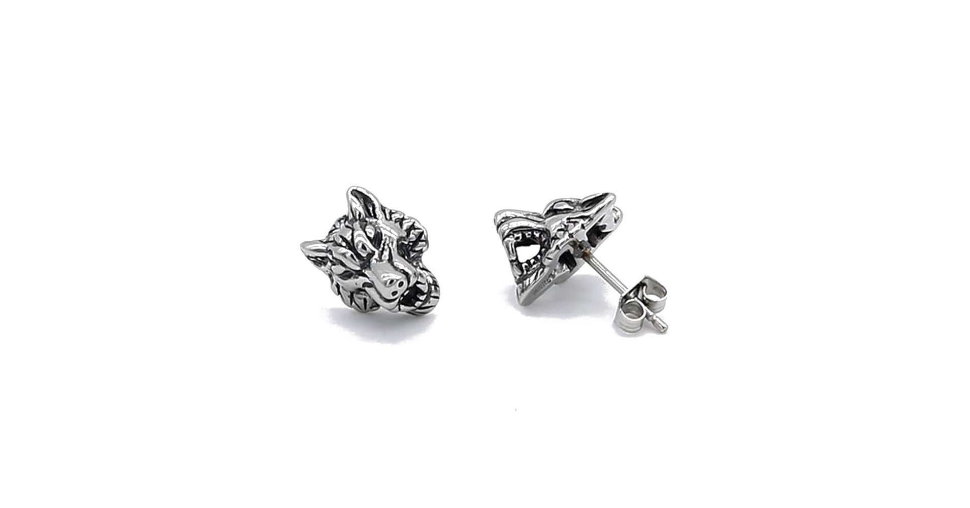 アクセサリー Animal Fetish Pierced Earrings - Silver 61KOU+qMX3S._UY300_.jpg