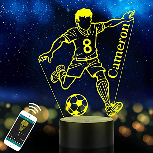 Lámpara LED personalizada de mesa para niños miniatura 1