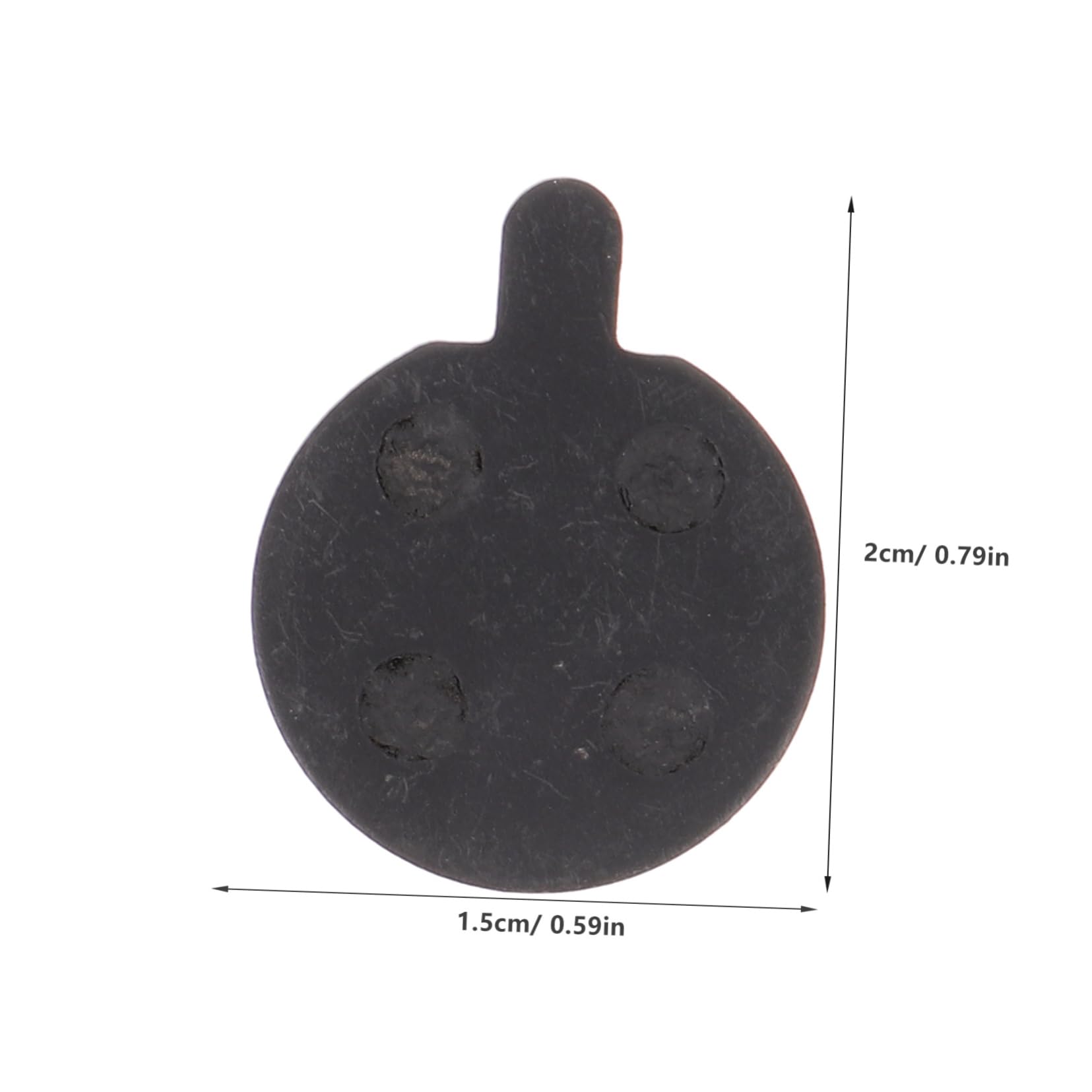 BESPORTBLE Pastiglie dei Freni A Disco della Bicicletta Pedali Pastiglie Freno Cremagliera Kit Pasticche Freni City Bike Fornitura Bici Fornitura Ciclistica Semimetallo Black