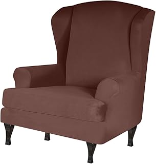 ULDIGI Capa De Cadeira Reclinável Protetor De Cadeira Marrom Capa De Assento Capa De Cadeira De Jantar Capa De Assento De Toalha De Mesa Doméstica Para Casa