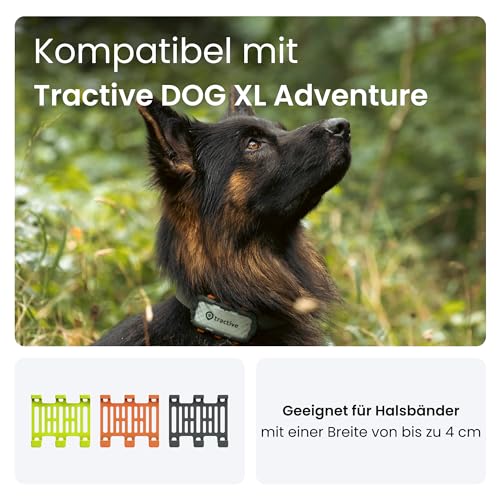 Tractive - 3 STK. Gummiklammern für den Dog XL Adventure Tracker