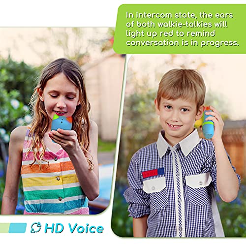 Rkitoy Walkie Talkies For Kids Rechargeable 2 Pack, Toys For 3 4 5 6-12 Year Old Boys Girls, Toy With Wireless Bluetooth & Tf Card Gifts For 5 6 7-12 Year Old Boy And Girl To Outdoor,Camping,Hiking #TOP1