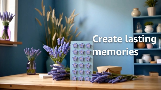 Flores Secas Azules Olvídame No 20 Piezas para Decoración DIY miniatura 7