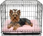 Dog Crate Bed 22 Inch Ultra Soft Pet Bed Washable Crate Mat for Toy Dogs Breed and Indoor Cat Ideal for Dog Crates 22 X 13 in Pink