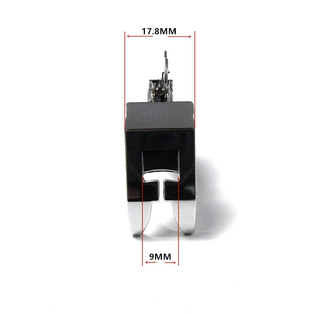 Piedino Doppio Per Tubi Di Saldatura Bernina – Compatibile Con Modelli 530, 610, 730, 830, 930, 1010, 1530, 1630 E Serie 500-1500 - 2