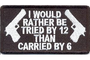 Iron on Embroidered NRA Patch for Gun Control