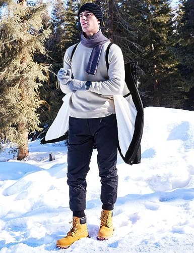 Men's Long Winter Hooded Jacket Warm Windproof Puffy Coat Padded Thicken Parka Jackets4