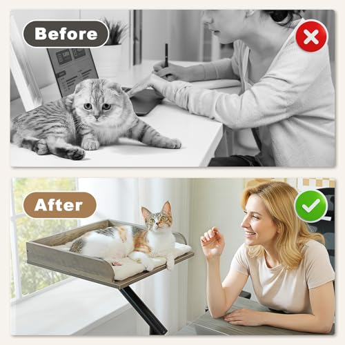 Hamac pour chat avec griffoir pour travailler sereinement - 8