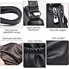 VOLGANIK ROCK Black Handbags for Women Crossbody Ladies Handbags Soft PU Leather Shoulder Bag Elegant Ladies Bags Medium Size Handbags Shoulder Bags for Women Cross-Body Bags #4