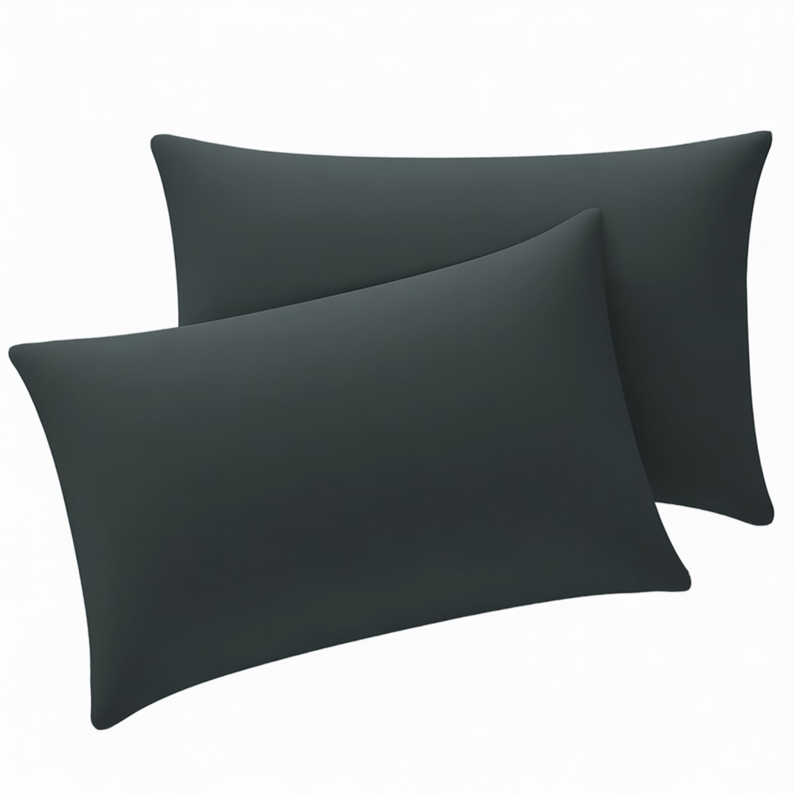 Tifschlaf Kissenbezug 2er Set - Kopfkissenbezug mit Reißverschluss aus Mikrofaser Weich, Pillow Case