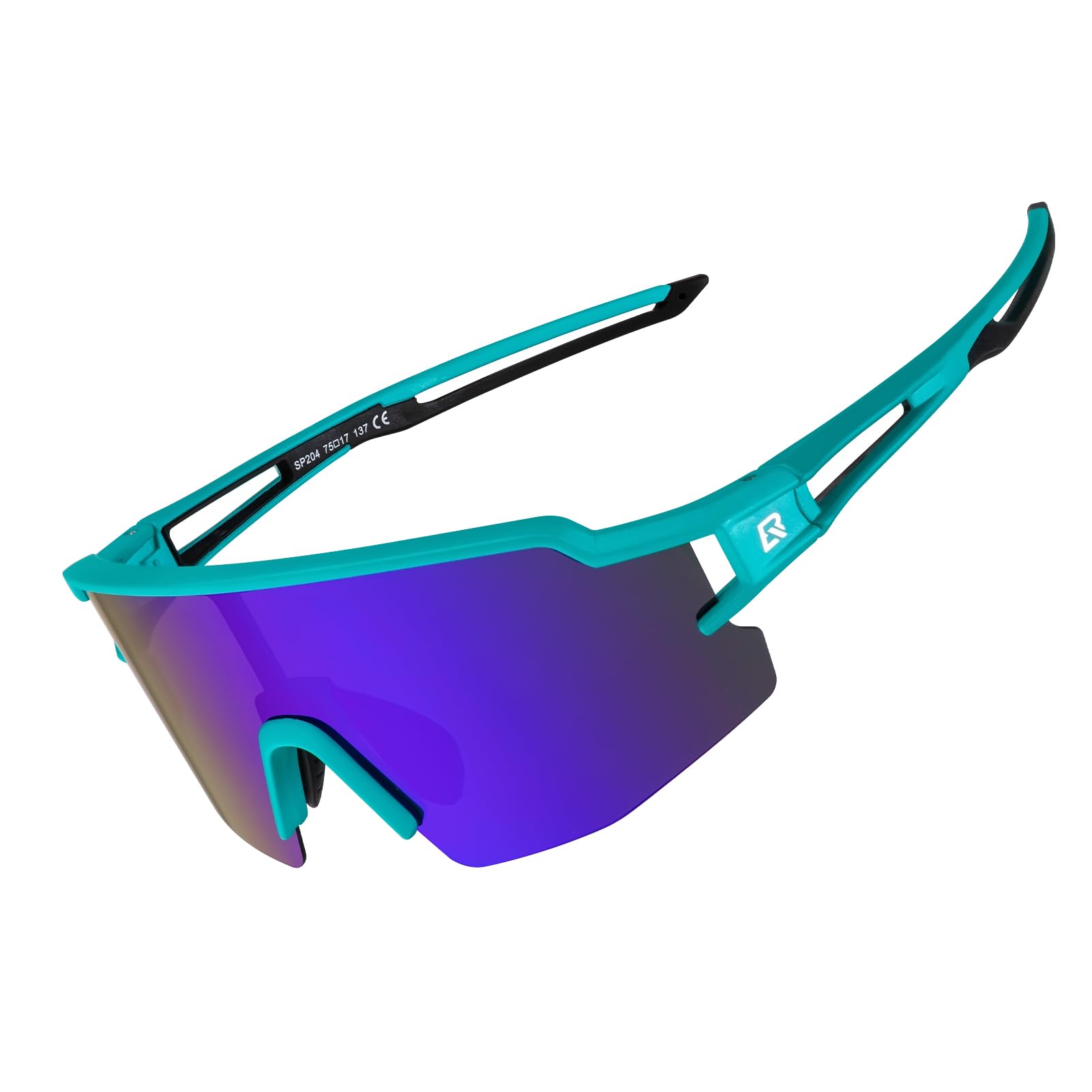 ROCKBROS Gafas de Ciclismo Polarizadas Montura TR90, Gafas de Sol Deportivas con Protección UV400, Gafas para Hombre Mujer MTB Running Conducir Pesca