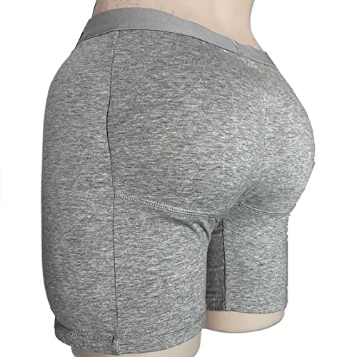 Zjhtk High Waist Men Butt Lifter Shapewear Panties, Soft Padded Hip Enhancer Underwear, Seamless,A,M #TOP2