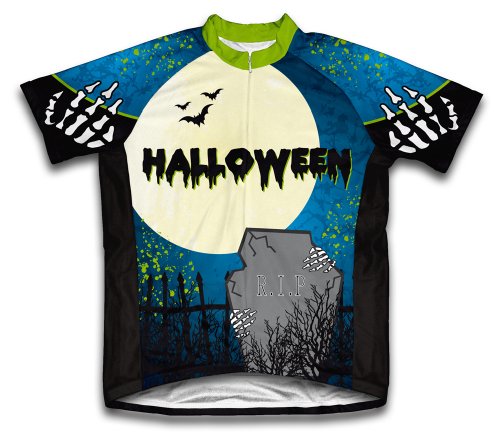 Mr Bones Short Sleeve Cycling Jersey for Youth - Size M