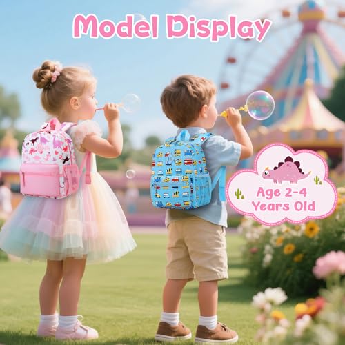 Toddler Backpack with Reflective Strip