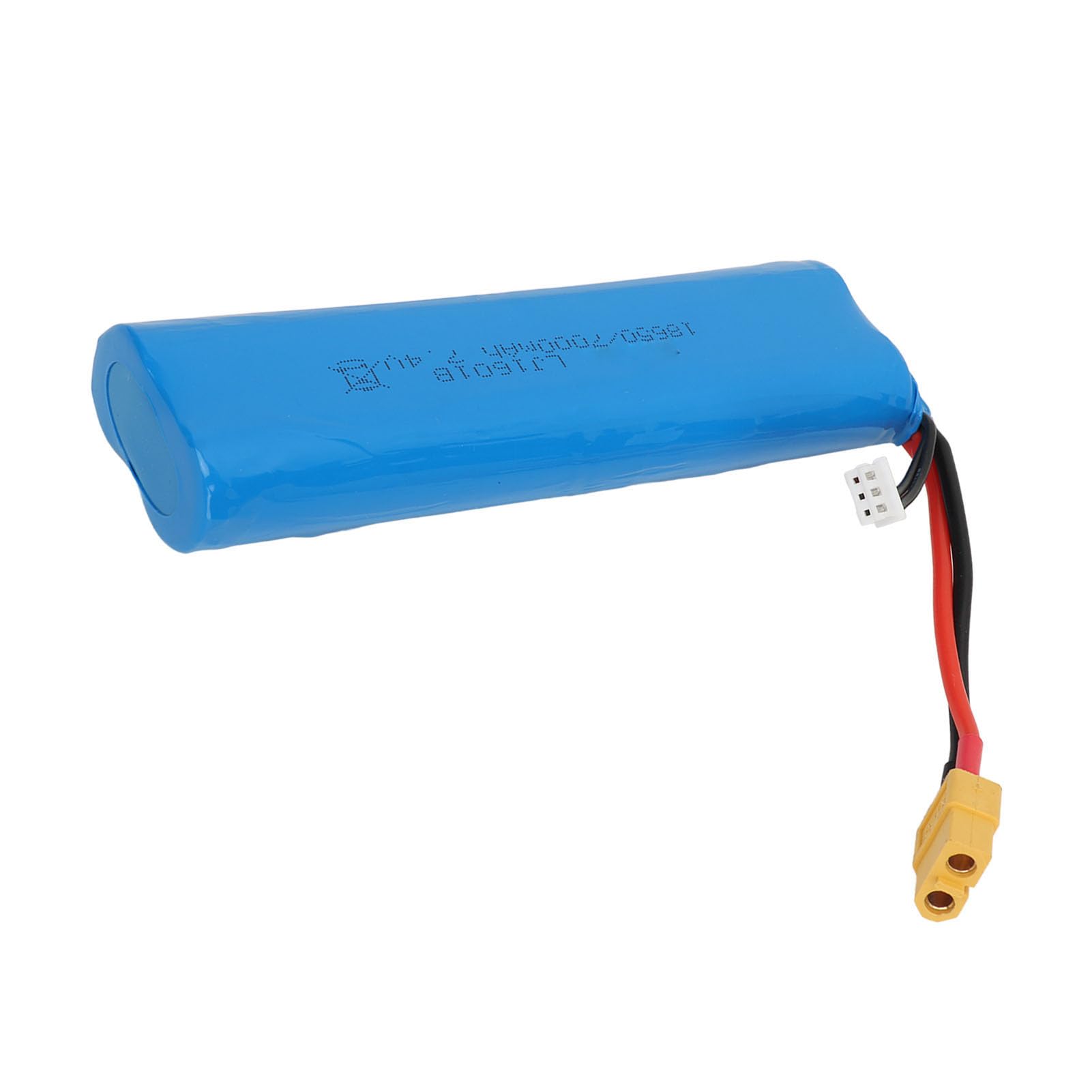 7,4 V 7000 MAh Li-Ionen-Akku für Henglong 3818 3889 3809 RC-Panzer mit XT60-Stecker, Überladungs- und Kurzschlussschutz, Akku mit Hoher Kapazität