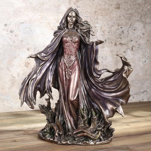 Escultura Morgana diseño Veronese 28.58 cm alto miniatura 2