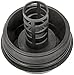 Dorman 917-004 Oil Filter Cap - Plastic Compatible with Select Ford / Mazda / Mercury Models