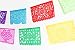 MesaChic Mexican Papel PICADO Banner Medium Paper Multicolor 16' feet Long Bunting