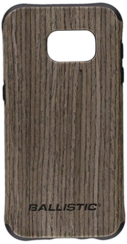 Ballistic, Galaxy S7 Case [Urbanite Select] 6ft Drop Tested Case Protection [Black w/Dark Ash Wood] with Design/Pattern
