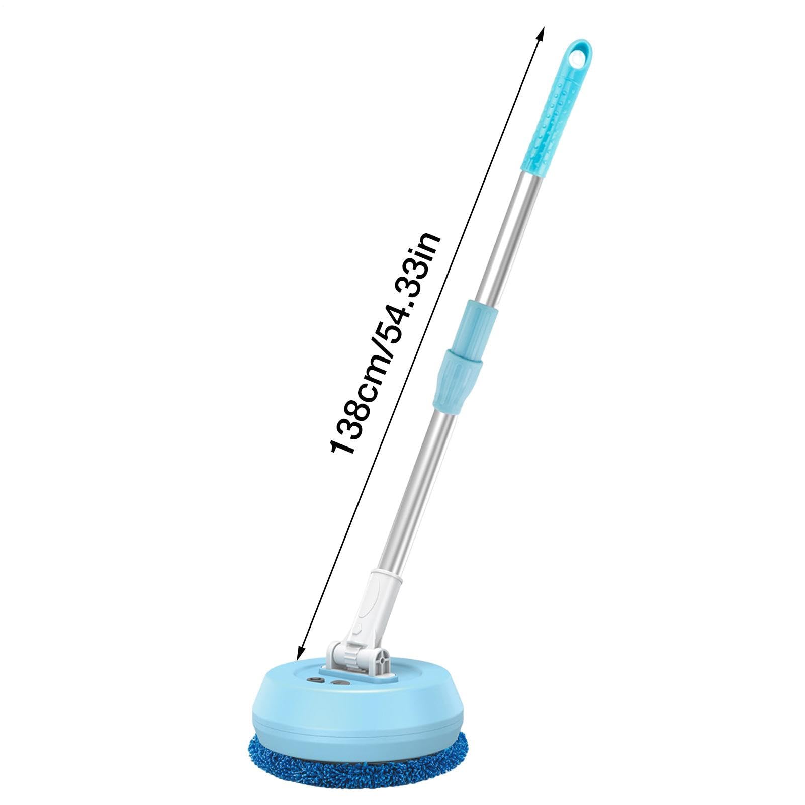 Mop de inalámbrico - 180 ° Máquina de Limpieza de Pisos Recargable de rotación, purificador de rotación Ligero | Mop eléctrica para Paredes, techos, Ventanas, Azulejos, Madera Dura