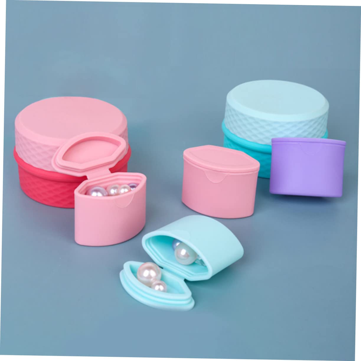 MAGICLULU 3 Set Di Borse Da Viaggio Per Il Trucco Cucchiaio Dimensioni Compatte Portatili Leggere Perdite Flacone Per Crema Cosmetica