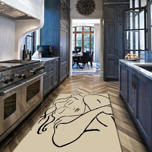 Tapis Henri Matisse antidérapant 60x180cm : fini les glissades dans le salon