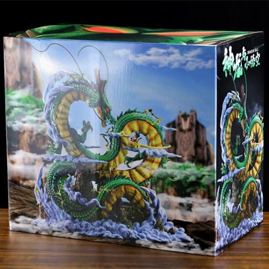 Shenron The Dragon with Kid Goku on Cloud | Dragon Ball Z Anime Action Figure | Premium PVC Collectible Figurine Statue Toy for Fans, Gifts & Home Decoration – Dragon Ball product image