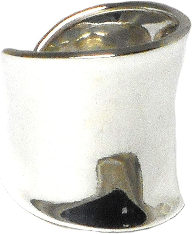 Anello in argento Sterling 925 massiccio massiccio (N), Metallo, Ambra
