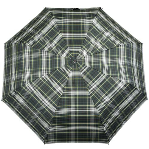 Paraguas iX-brella First Class resistente de cuadros con funda elegante para lluvia 6