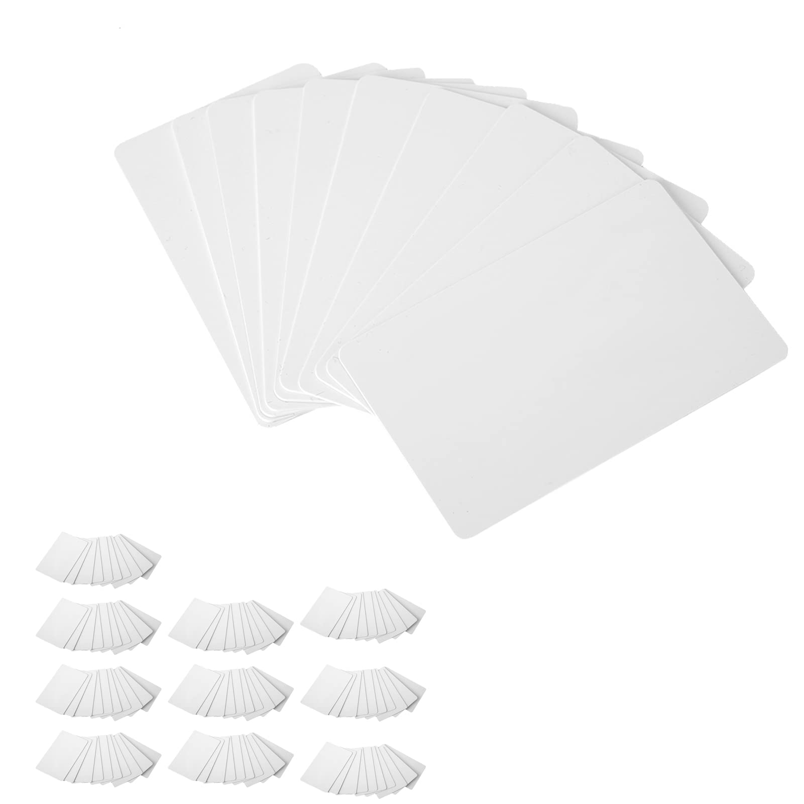 Juego de 100 piezas Tarjeta de identificación de proximidad RFID inteligente sin contacto de 125 kHz Tarjeta de acceso de solo lectura EM4100 para control de acceso Estacio