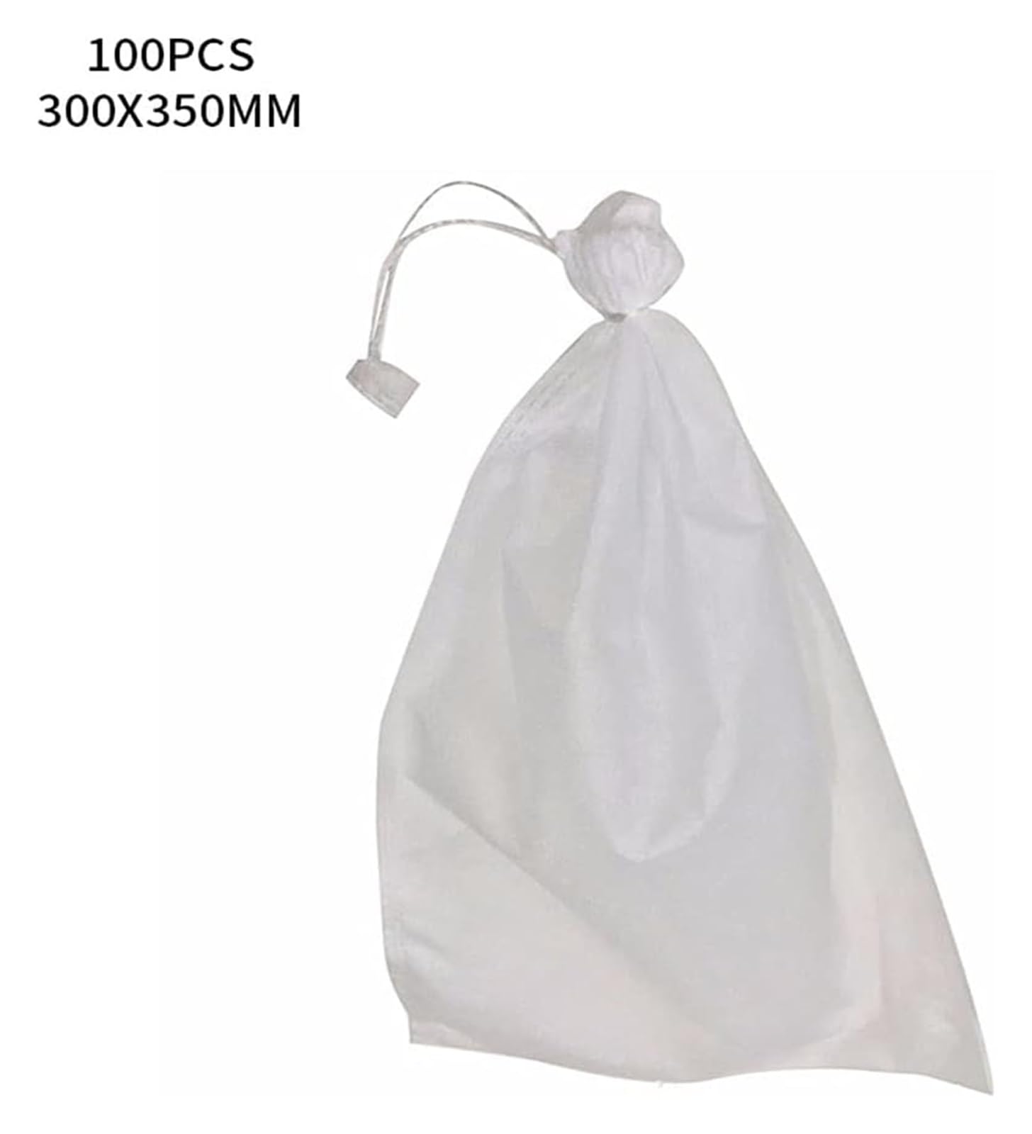 Bolsas Protectoras contra Insectos para Uvas, Bolsa de Malla Tela no Tejida for Frutas y Verduras, antiinsectos, for jardín(300x350mm 100PCS)