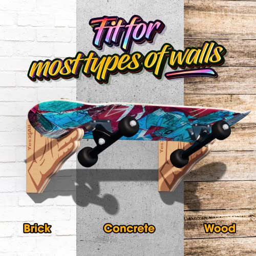 Support de skateboard à 2 Couches Yes4All pour éviter l'encombrement au sol - 5