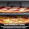Ninja Air Fryer & Toaster Oven Combo | 10-in-1 Prestige Smart XL Countertop Oven | Bake up to 20 Cookies, Fit up to a 12lb Turkey | Pizza, Toast, Bake, Dehydrate | 1800 Watt | Stainless Steel | DT501​ #2