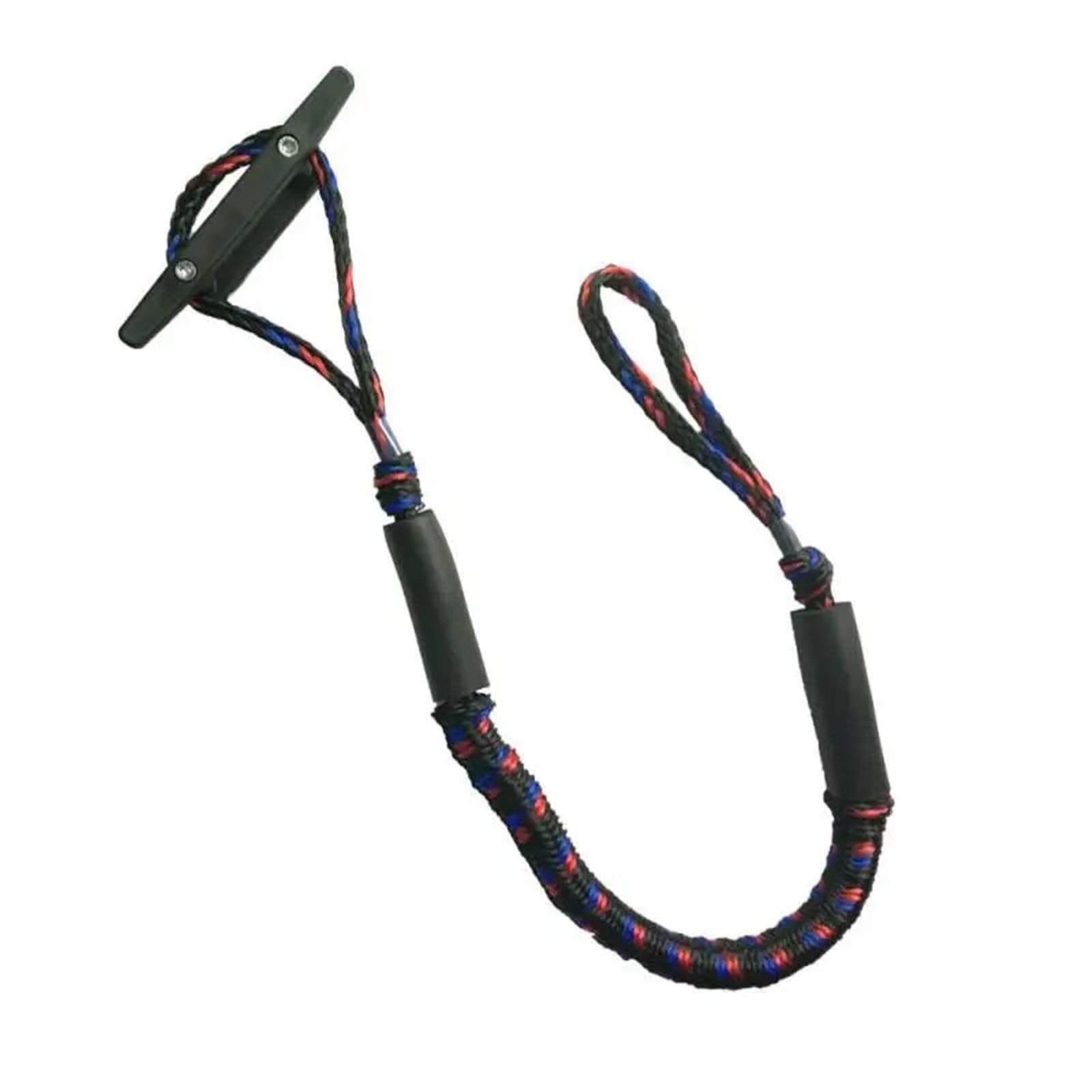 Ankerseil, 1 Stück elastisches Kaiseil 4–5,5 Fuß Länge Marine Boot Bungee Dock Linie Seil ausziehbares Festmacherseil for Yachten Motorboote(Deep Blue)