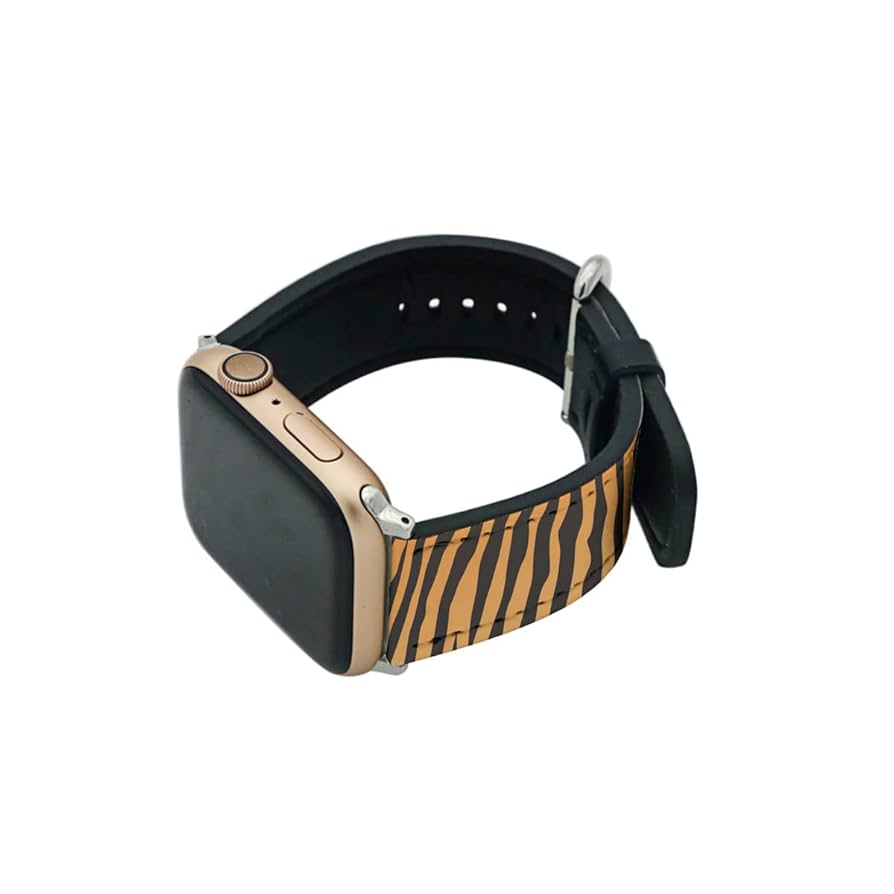Apple - とら Amazon.co.jp: アップルウォッチバンド メンズ 虎柄 ストライプ