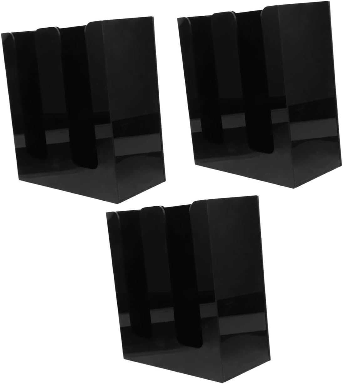 Garneck 3pcs Desktop Paper Cup Stand Countertop Cup Organizer Holder for Office