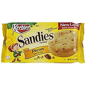 Keebler, Sandies, Shortbread Cookies, Pecan (Pack of 6)
