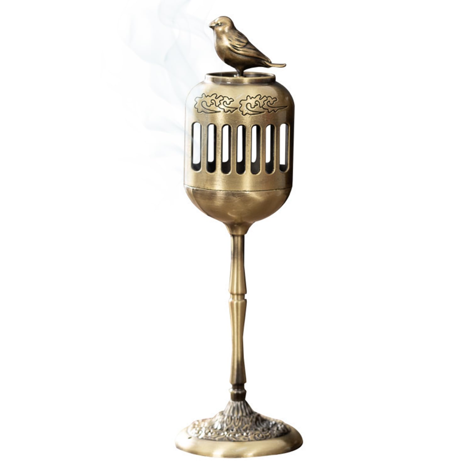 Amazon.com: Antique Golden Magpie Lantern Incense Burner, Multi