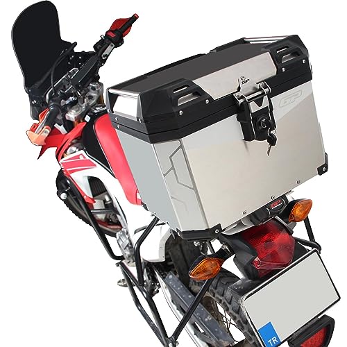 Coffre de moto rigide en aluminium de qualité supérieure - 4