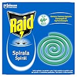 Raid Spirale anti-moustique pour insectes, vert, 10 pièces