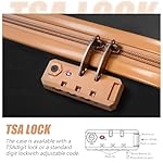 Luggage Sets 3 Piece,Suitcases with Wheels,Carry On Luggage Set,ABS Hard Case Luggage with TSA Lock Spinner Wheels(3 Piece Sets,Green(20"/DB/TB)) - Image 4