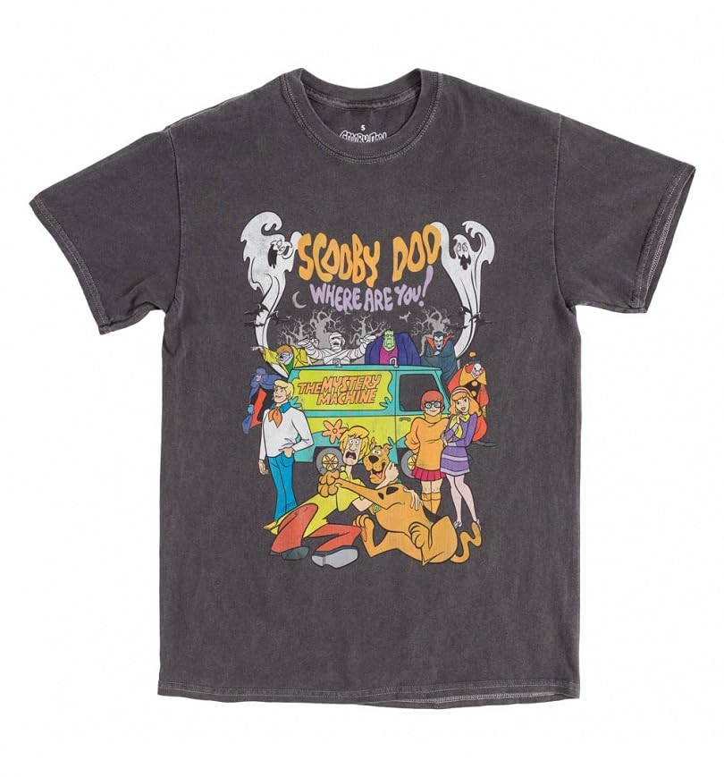 T-shirt Scooby-Doo vintage TruffleShuffle idéal pour vos soirées série pop